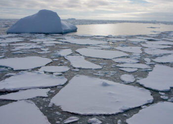 Entering the Antarctic Sea Ice, and a New World