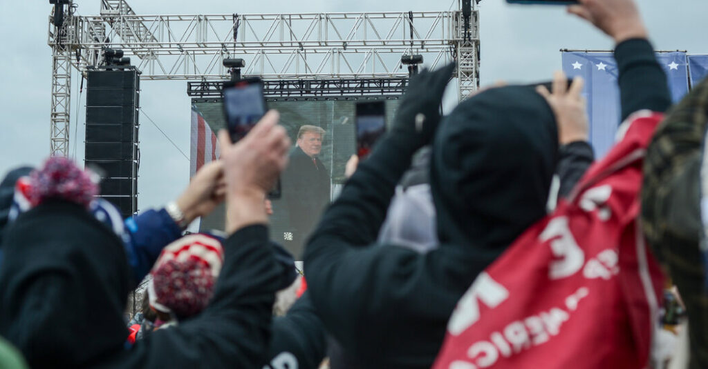 Five Years On, Trump Keeps Pushing Jan. 6 Conspiracies