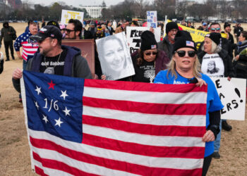 Pardoned Jan. 6 Rioters Rally and Demand More from Trump