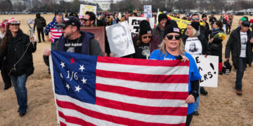 Pardoned Jan. 6 Rioters Rally and Demand More from Trump