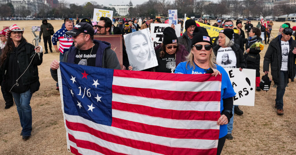 Pardoned Jan. 6 Rioters Rally and Demand More from Trump