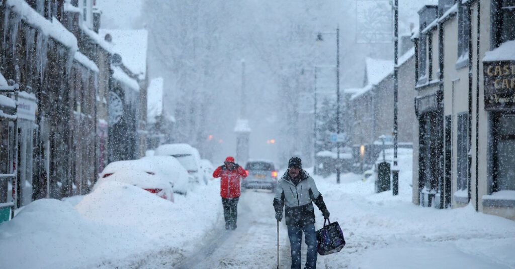 After a Bitterly Cold Start to the Year, U.K. Faces More Snow This Week