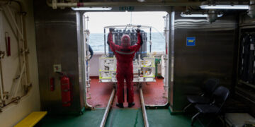 The Icebreaker Reaches the Thwaites Glacier, and the Science Begins