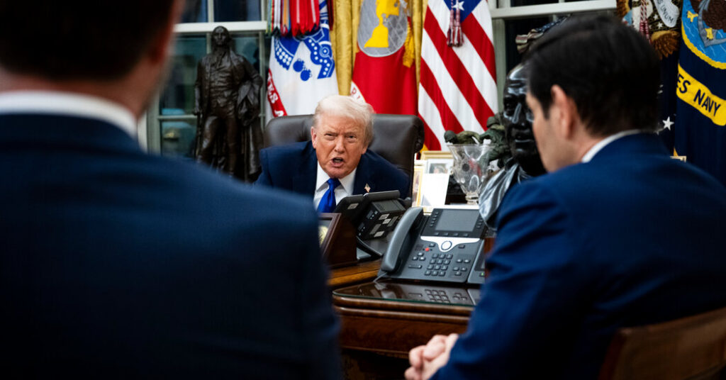 Trump Says U.S. Oversight of Venezuela Could Last For Years