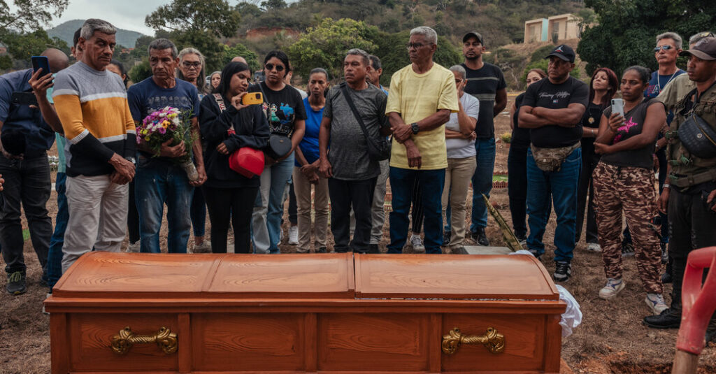 Venezuela Mourns the Dozens Who Died in U.S. Operation