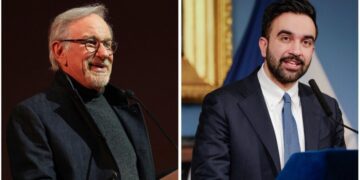 Amid Opening Sprint, Mamdani Paused to Socialize With Steven Spielberg