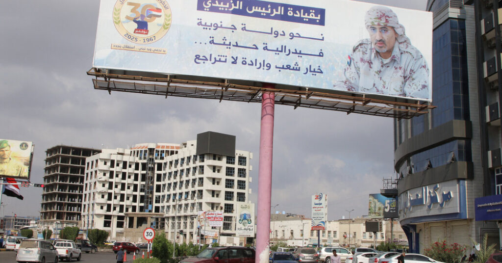 Saudi Official Accuses U.A.E. of Helping Yemeni Separatist to Escape