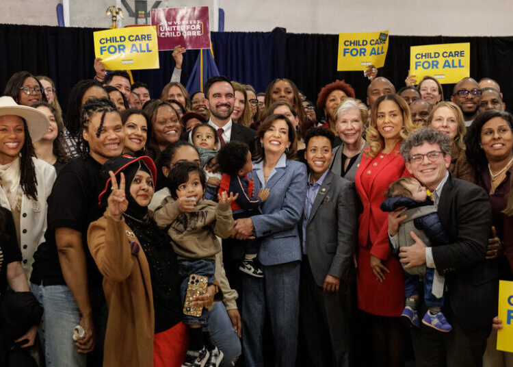 Hochul and Mamdani Announce Plan to Make N.Y. Child Care Universal