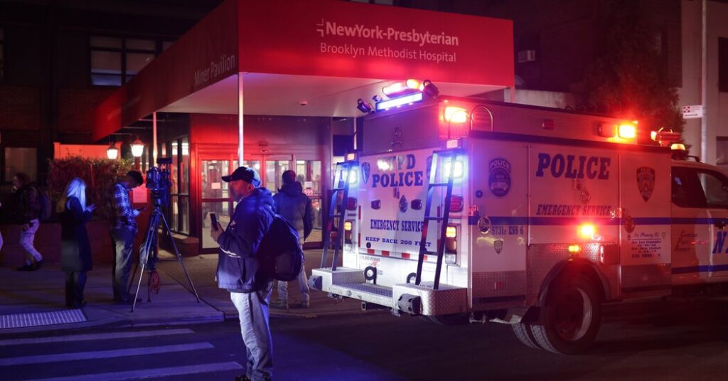 N.Y.P.D. Fatally Shoots Blade-Wielding Man in Hospital, Officials Say