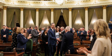 In Address, Newsom Lays Out a Vision for California and the Nation