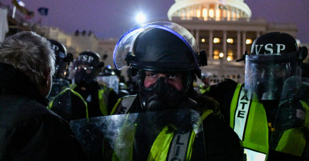 Senate Agrees to Display a Jan. 6 Plaque Honoring Officers