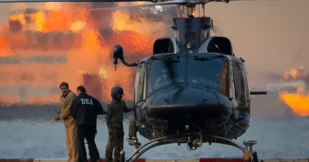 How Will the U.S. Protect Maduro During His New York Trial?