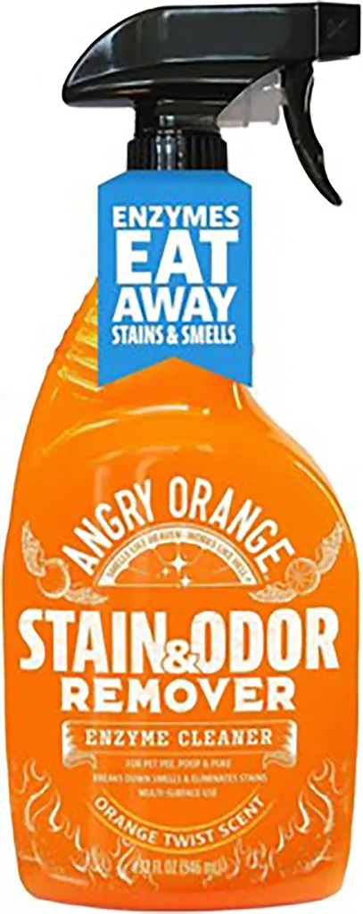 Angry Orange Enzyme Stain Remover product.