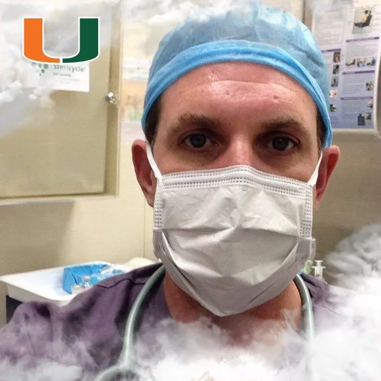 Florida nurse Erik Martindale posted on social media that he would not 