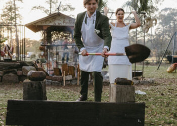 Where There’s Smoke, There’s Their Wedding Meal