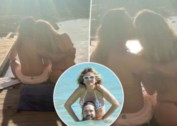 Heidi Klum dons a thong bikini to enjoy her ‘last sunset’ of 2025 with husband Tom Kaulitz