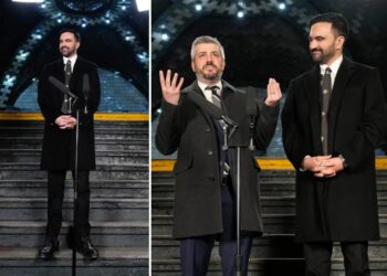 Mayor Zohran Mamdani names DOT veteran Mike Flynn as agency commissioner at swearing-in ceremony