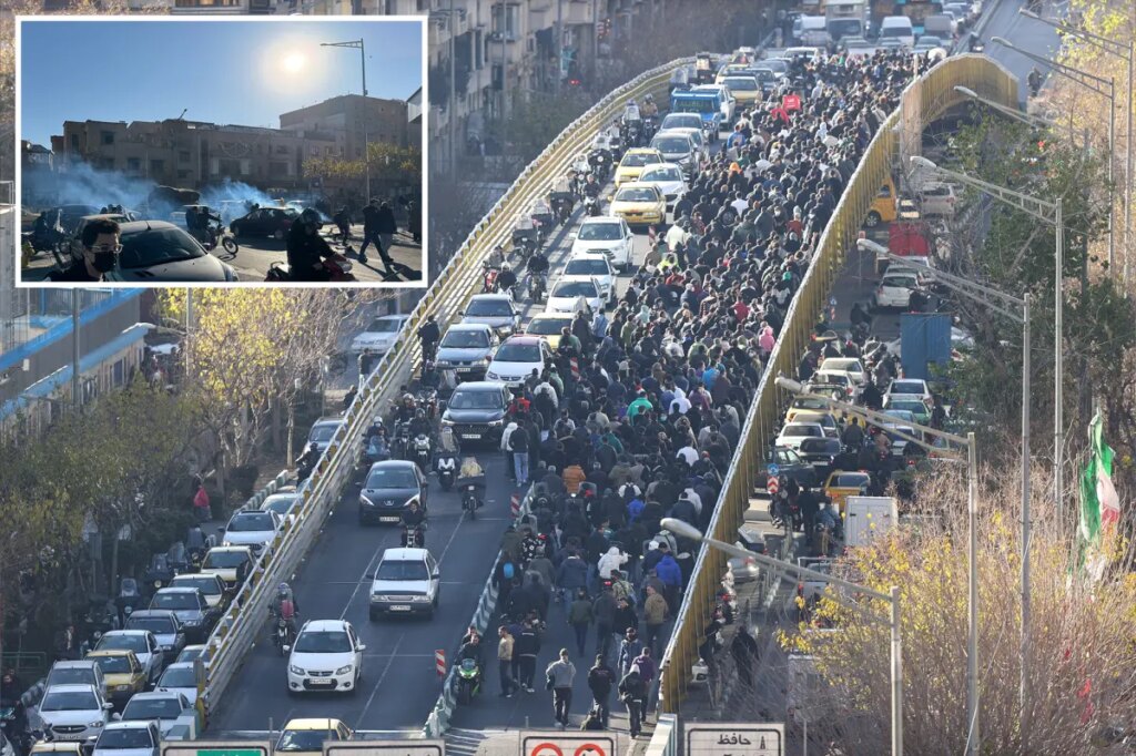 Iranian protesters bring regime to halt as fury soars over cost of living — with $1 worth 1.4M Iranian rials