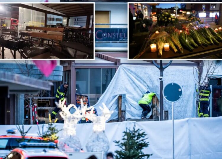 Foreign tourists among 40 confirmed dead in New Year’s Swiss ski resort inferno: ‘One of the worst tragedies our country has experiences’