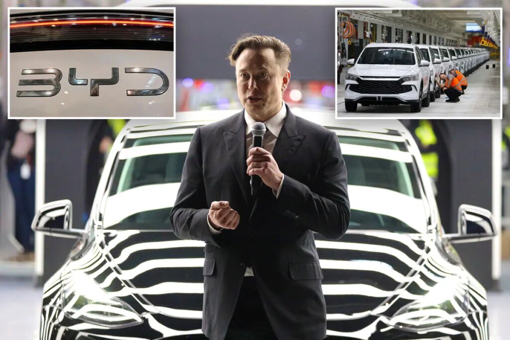 Tesla loses spot as world’s top EV seller to Chinese rival after car deliveries plunge 9% in 2025