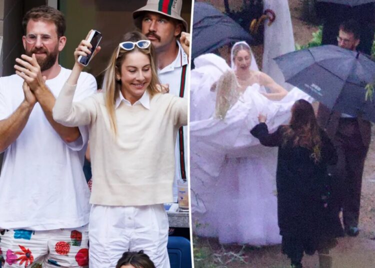 Este Haim and Jonathan Levin celebrated nuptials with a movie marathon for pals on New Year’s Day