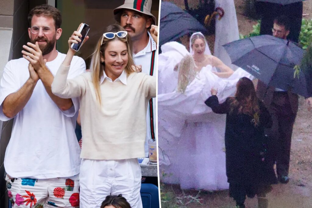 Este Haim and Jonathan Levin celebrated nuptials with a movie marathon for pals on New Year’s Day