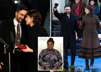 Zohran Mamdani and wife Rama Duwaji dressed for inauguration by controversial ‘anti-Israel’ stylist Gabriella Karefa-Johnson