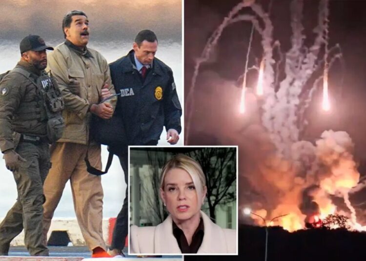 Bondi says Trump ‘saved countless lives’ in Venezuelan dictator Maduro capture operation