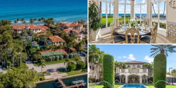 A $134M estate in a Florida playground for billionaires just saw its asking price cut to $90M