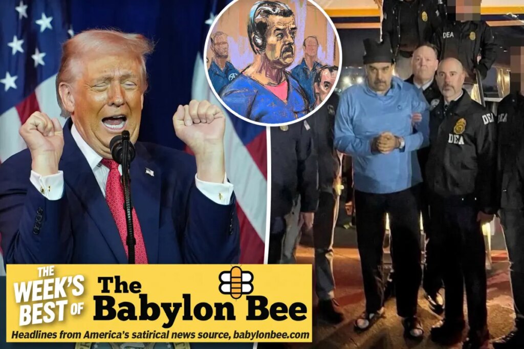 Best of the Babylon Bee: Trump to choose next Venezuelan prez in inaugural season of ‘El Aprendiz’