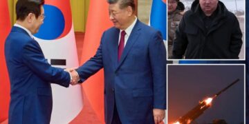 South Korean leader says he asked China’s Xi to act as mediator on North Korea issues