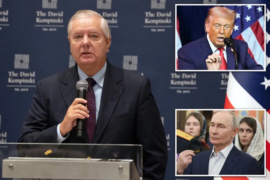 Trump greenlights tough Russia sanctions bill, Sen. Lindsey Graham announces