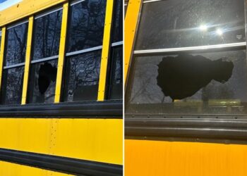 Rock ‘size of a baseball’ thrown at school bus on NJ Turnpike fractures skull of 8-year-old girl