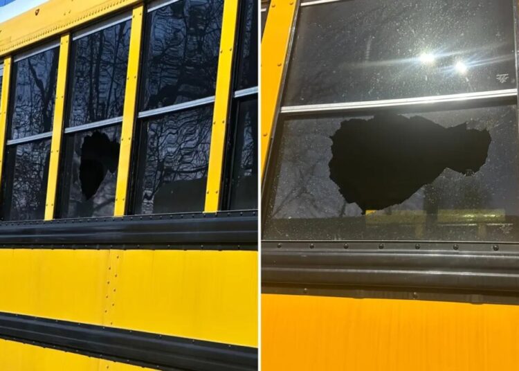 Rock ‘size of a baseball’ thrown at school bus on NJ Turnpike fractures skull of 8-year-old girl