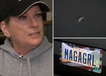 Ohio woman believes Trump-supporting license plate made her car a target in alleged shooting