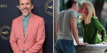 Ethan Hawke reveals why he was ‘disappointed’ in his first real-life kiss with Gwyneth Paltrow