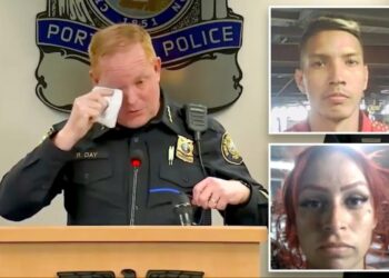 Portland police chief chokes up while confirming Tren de Aragua ties in CBP shooting