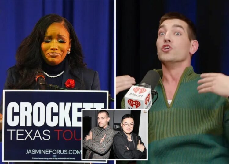 Bowen Yang and Matt Rogers speak out after Jasmine Crockett remarks spark ire