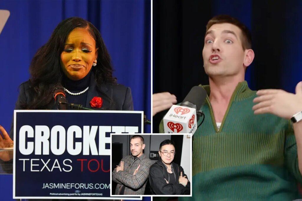 Bowen Yang and Matt Rogers speak out after Jasmine Crockett remarks spark ire