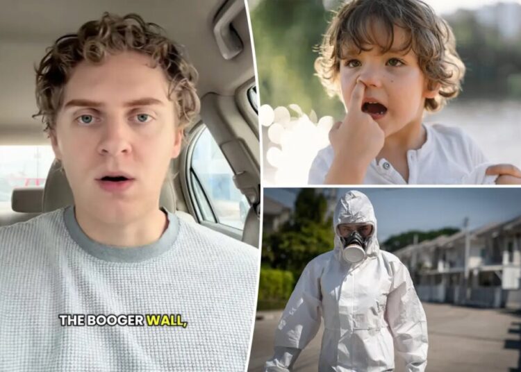 My childhood ‘booger wall’ sent me to the hospital — and people in HAZMAT suits came to my house