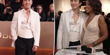 ‘Heated Rivalry’ star Hudson Williams shocks Gayle King with NSFW remark at Golden Globes 2026
