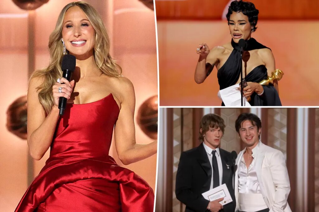 Golden Globes 2026 best and worst moments: ‘Heated Rivalry’ charms, Nikki Glaser’s cringe singing, and more