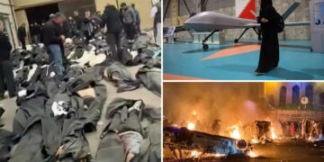 Iran’s ‘distinctive’ drone deployment sees death toll soar amid violent protests