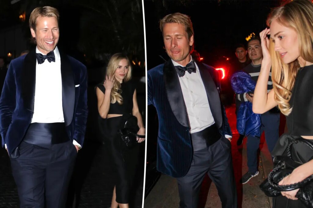 Glen Powell and Michelle Randolph’s romance heats up with Golden Globes afterparty date night