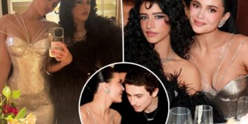 Kylie Jenner posts selfies with Timothée Chalamet’s co-star following awkward Golden Globes snub