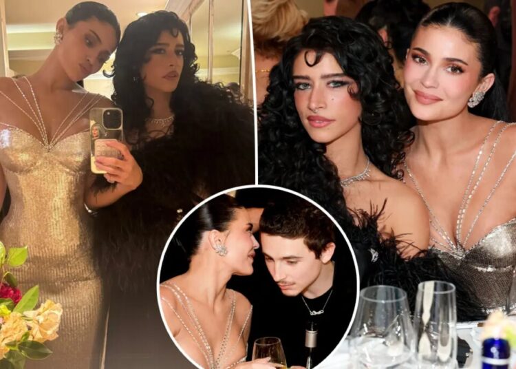 Kylie Jenner posts selfies with Timothée Chalamet’s co-star following awkward Golden Globes snub