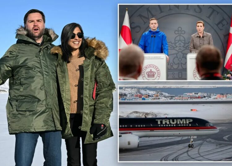Vance to meet Danish and Greenlandic officials in Washington as locals say Greenland is not for sale