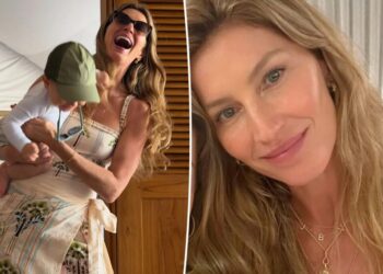 Gisele Bündchen drops major clue about new baby’s name with sparkling diamond necklace