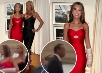 Vanessa and Kai Trump dress to the nines for Tiger Woods’ lavish 50th birthday bash