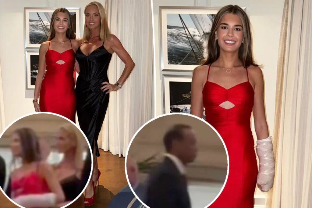 Vanessa and Kai Trump dress to the nines for Tiger Woods’ lavish 50th birthday bash